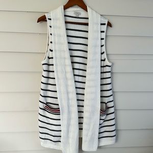 100% cotton sweater vest